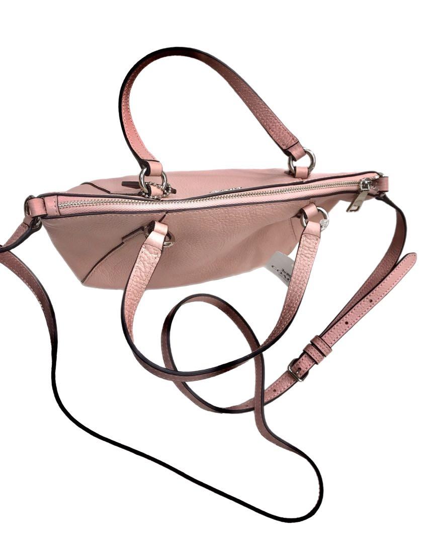 コーチCOACHショルダーバッグペブルスモールケルシサッチェルピンクF28994 コーチCOACHショルダーバッグペブルスモールケルシサッチェル