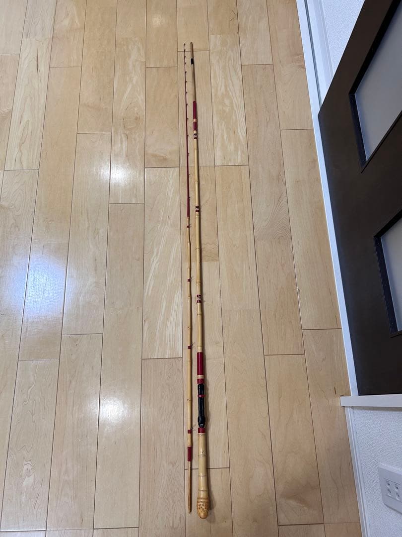 釣竿 ヘチ和竿 自作