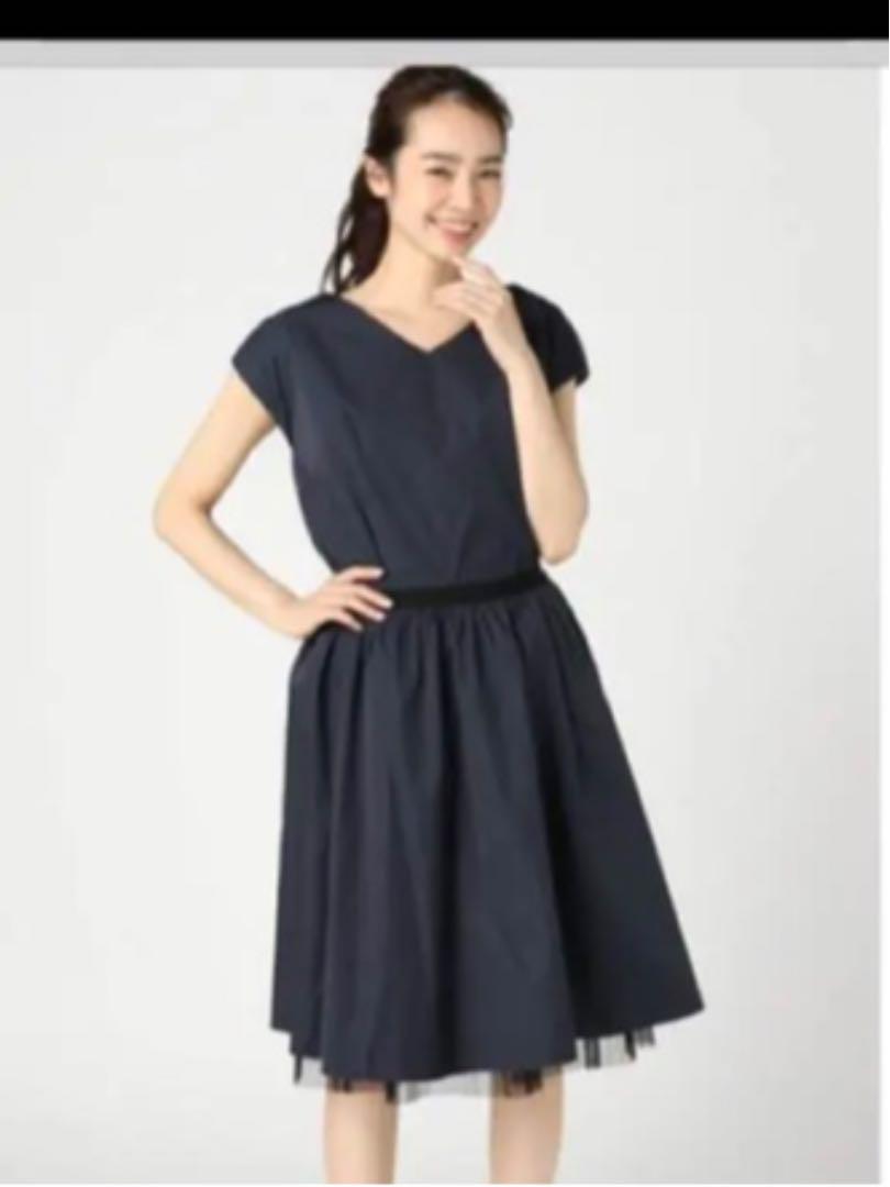 ★美品La TOTALITE  ラトータリテ　5WAYタフタ*チュールワンピース