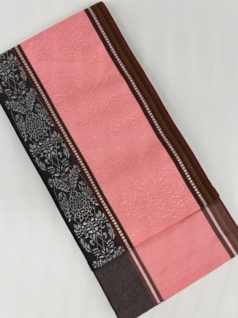 出産祝い お洒落柄 新品 本場筑前博多織 浴衣 着物 半幅帯