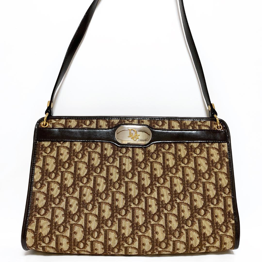 Christian Dior ディオール ショルダーバッグ トロッター柄 Christian Dior ディオール ショルダーバッグ トロッター柄