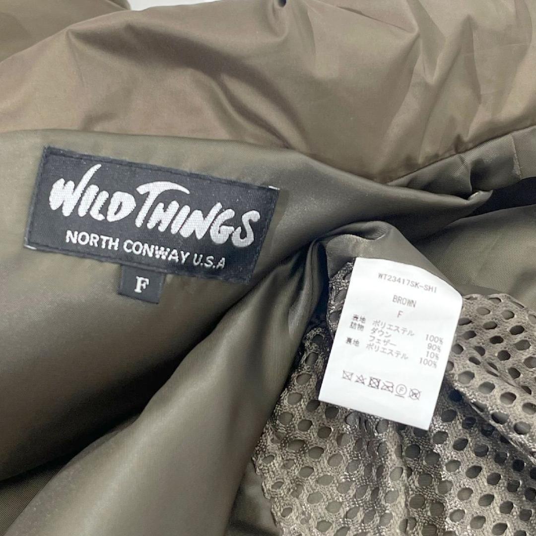 別注 WILD THINGS ダウンベスト ワイルドシングス モンスターパーカー