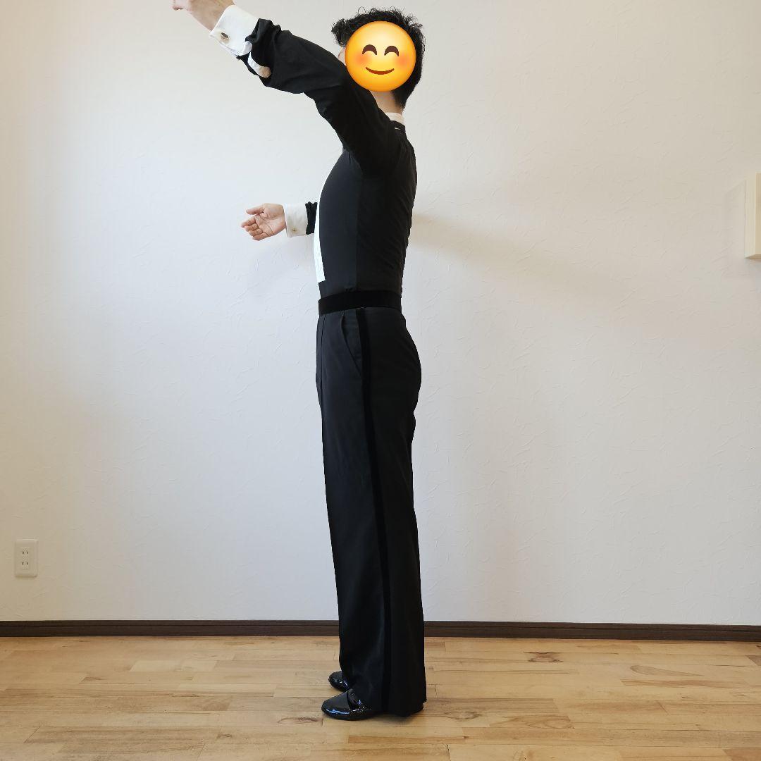 社交ダンス・フルオーダー・タキシード上下・ウイングカラーシャツセット 画像10