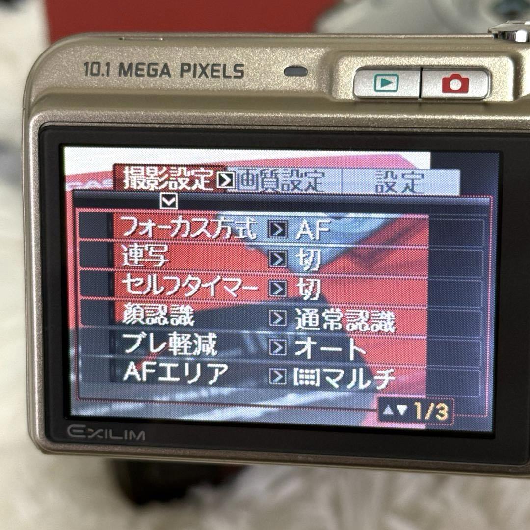 CASIO カシオ EX-Z1080 コンデジ シャンパンゴールド 動作確認済み