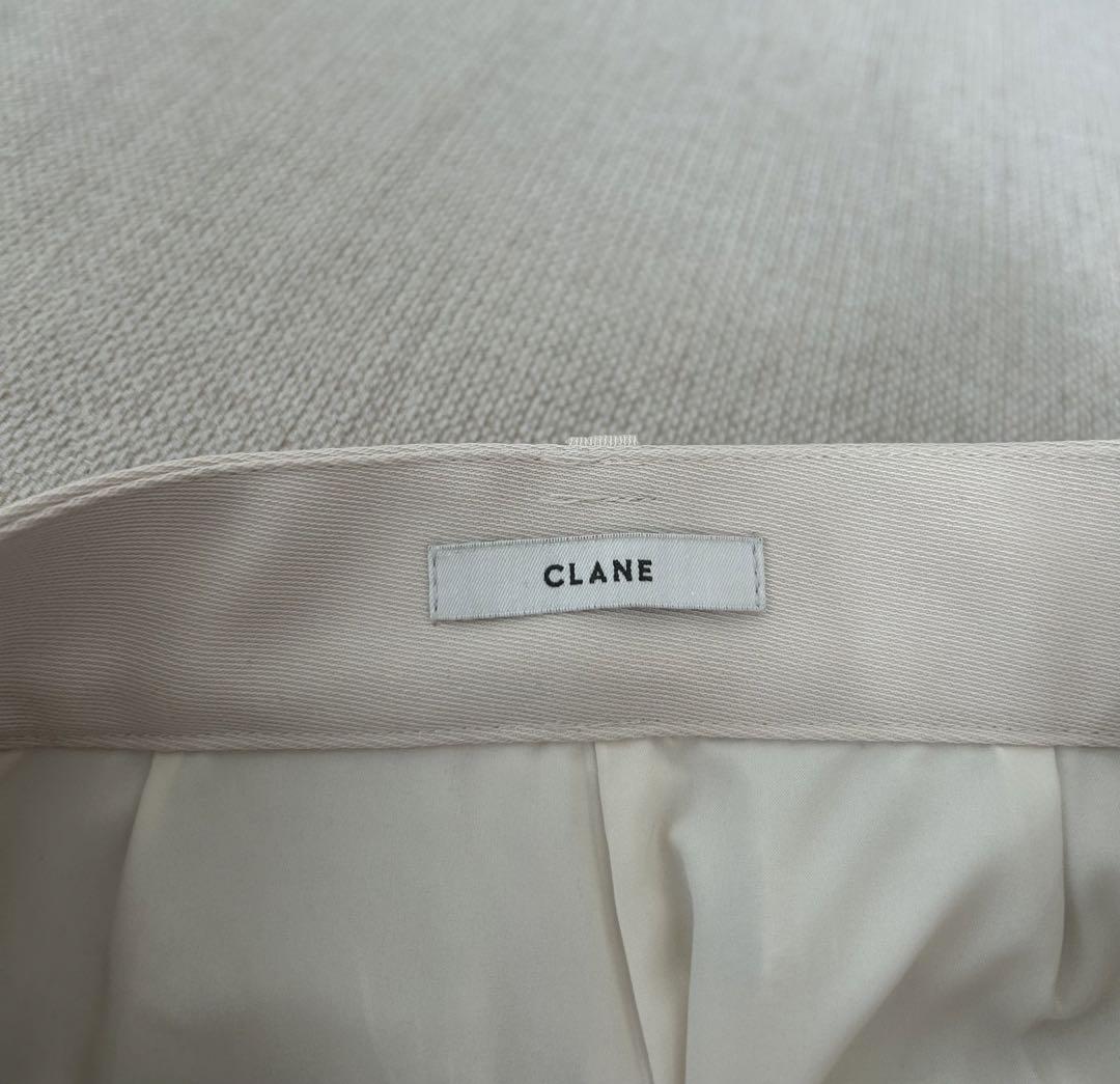 CLANE TWO TUCK HALF PANTS ツータックハーフパンツ