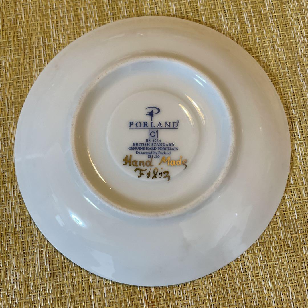 PORLAND デミタスカップ  花柄トルコ海外