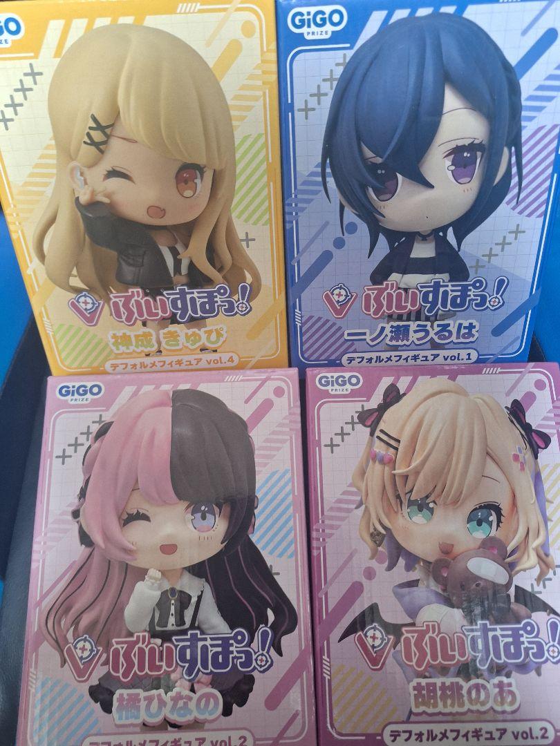 ぶいすぽっ！ GIGO限定 デフォルメフィギュア 4種類 セット