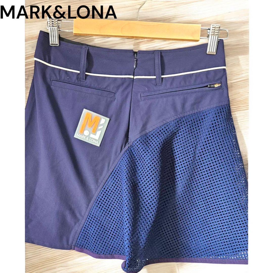 【保障できる】 ネイビー MARK&LONA ゴルフスカート メルカリ - レディースウェア