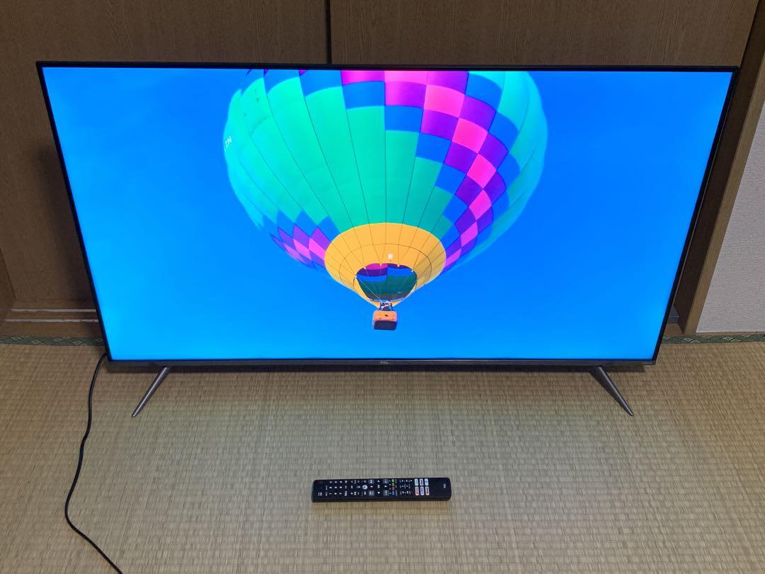 TCL 50V型 スマートテレビ 地上BSCS⭕️WiFiネット動画 4K対応 TCL 50V型 スマートテレビ 地上BSCS⭕️WiFiネット動画 4K対応