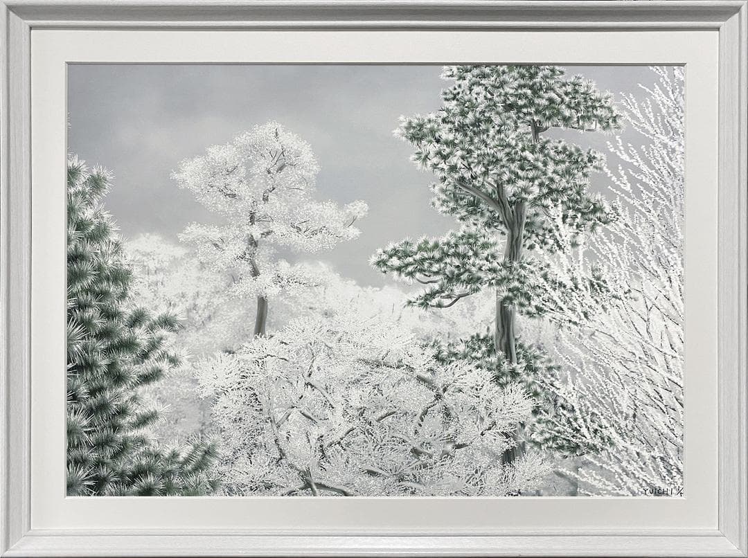 デジタル版画-雪化粧 1 50