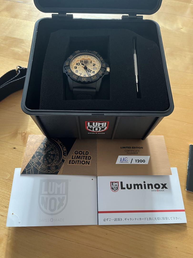 【激レア】新品　世界限定1200個　LUMINOX NAVY SEAL 時計