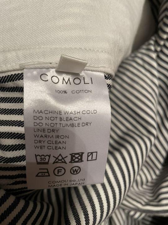 COMOLI(コモリ) コットンツイルドローストリングパンツ - メルカリ