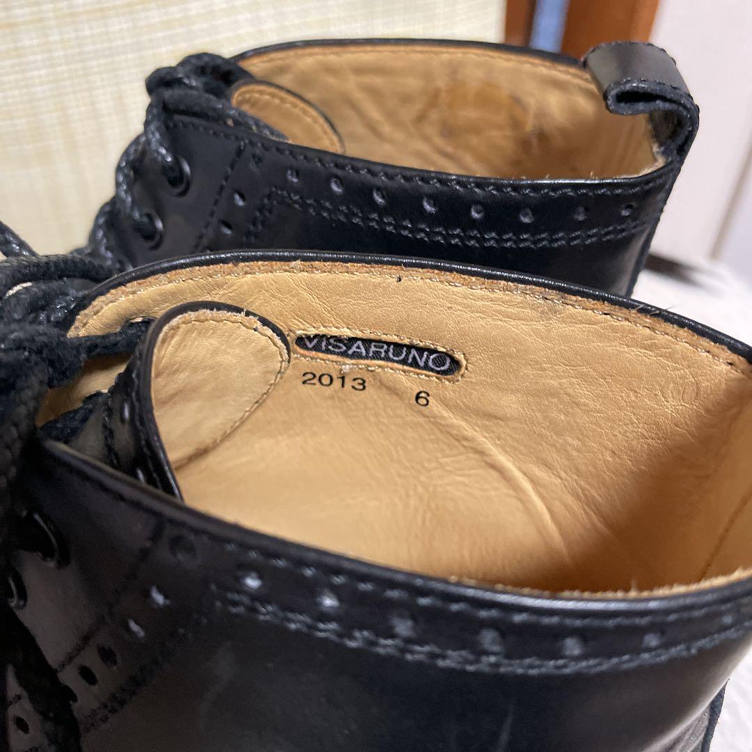 安い正規店 ビサルノ VISARUNO レースアップブーツ ストレートチップ 本革 サイズ6 s1weC-m43729255828 安い大人気