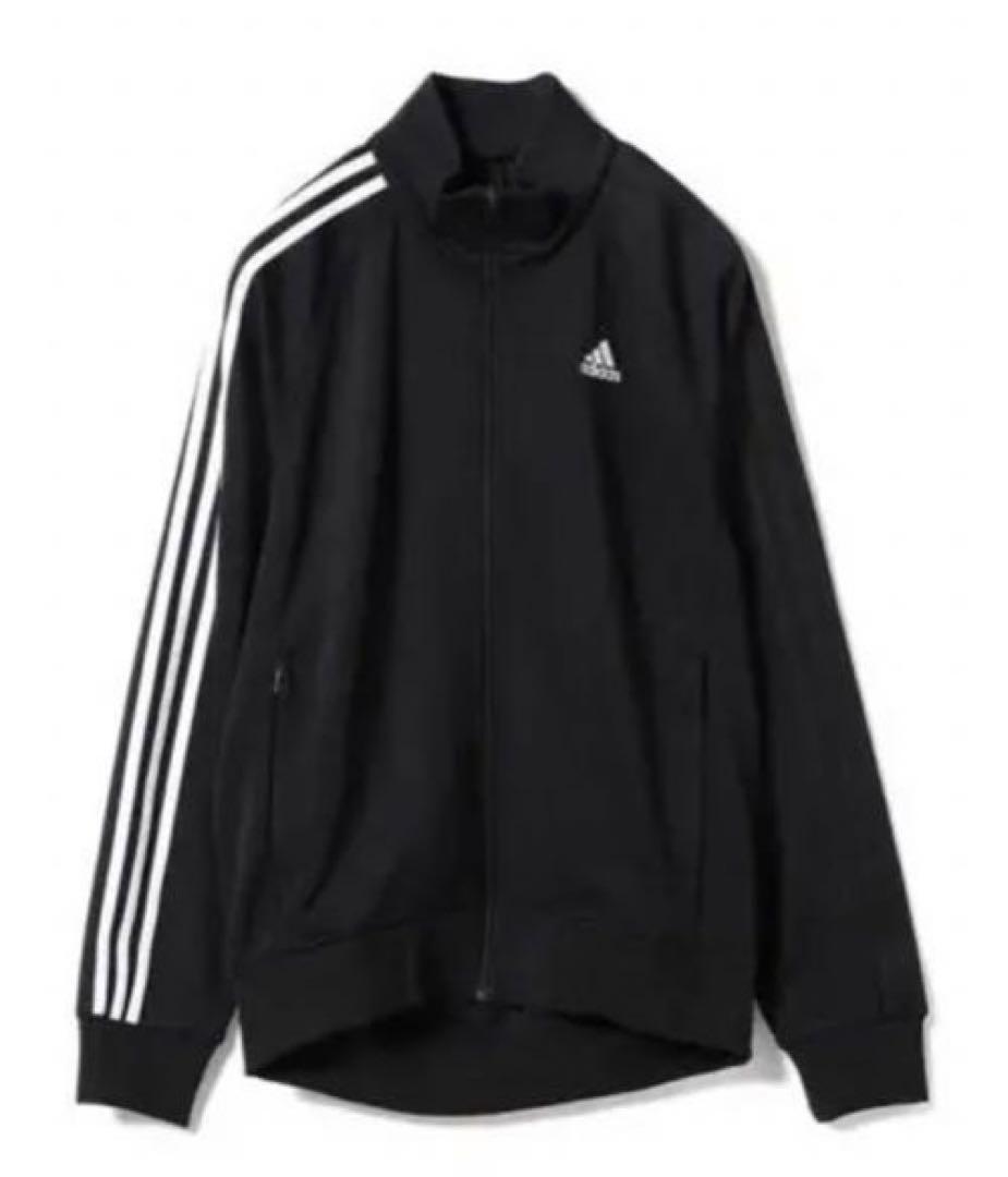 beams × adidas 別注ジャケット　スリーストライプ　アシンメトリー