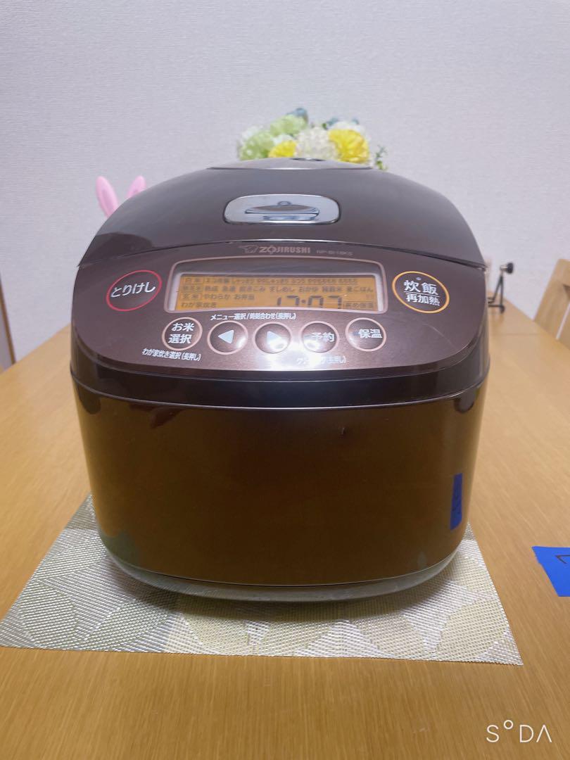 ◾️ZOJIRUSHI 象印1升◾️圧力IH炊飯器 極め炊きNP-BI18 21年製 ◾️ZOJIRUSHI 象印1升◾️圧力IH炊飯器 極め炊きNP-BI18 21年製