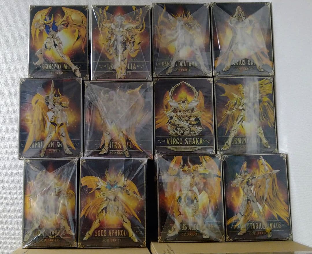 聖闘士聖衣神話EX 神聖衣12体セット＋台座