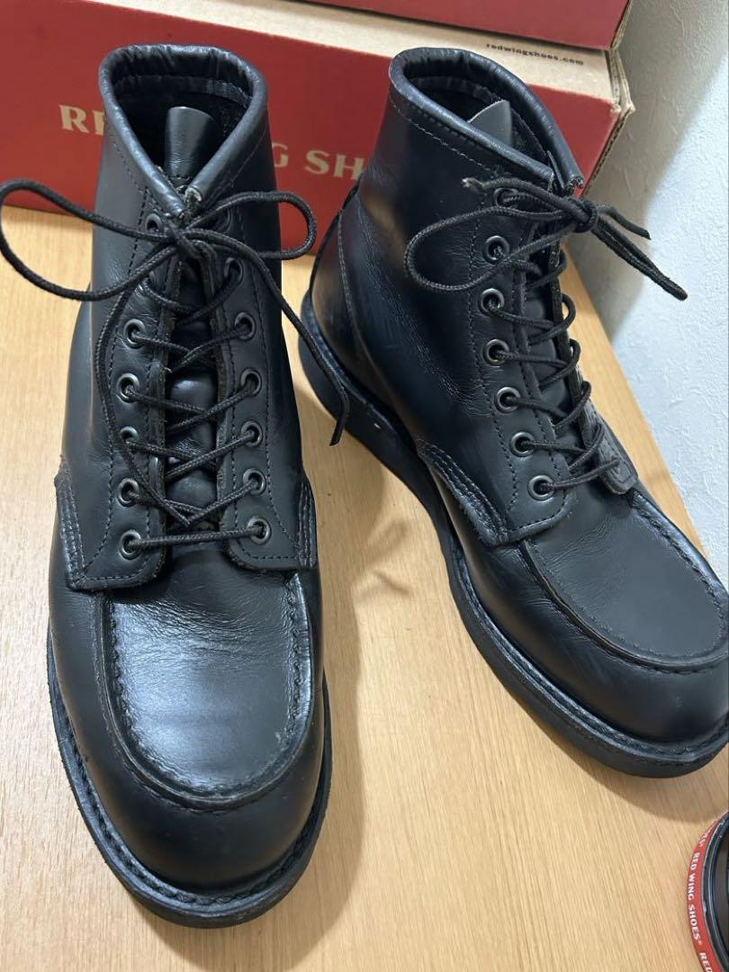【SHIPS別注】 RED WING 8137 ブラック レッドウィング