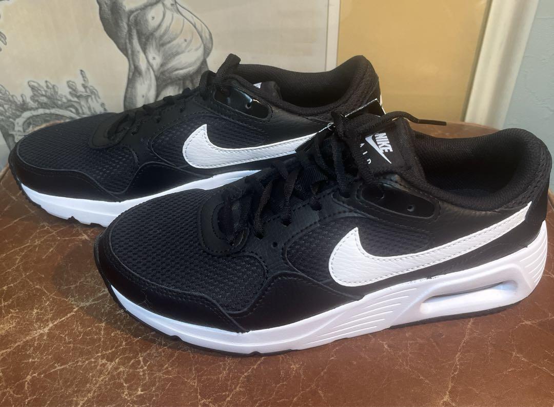 未使用 NIKE ウィメンズ エアマックス SC ブラック ホワイト バイカラー