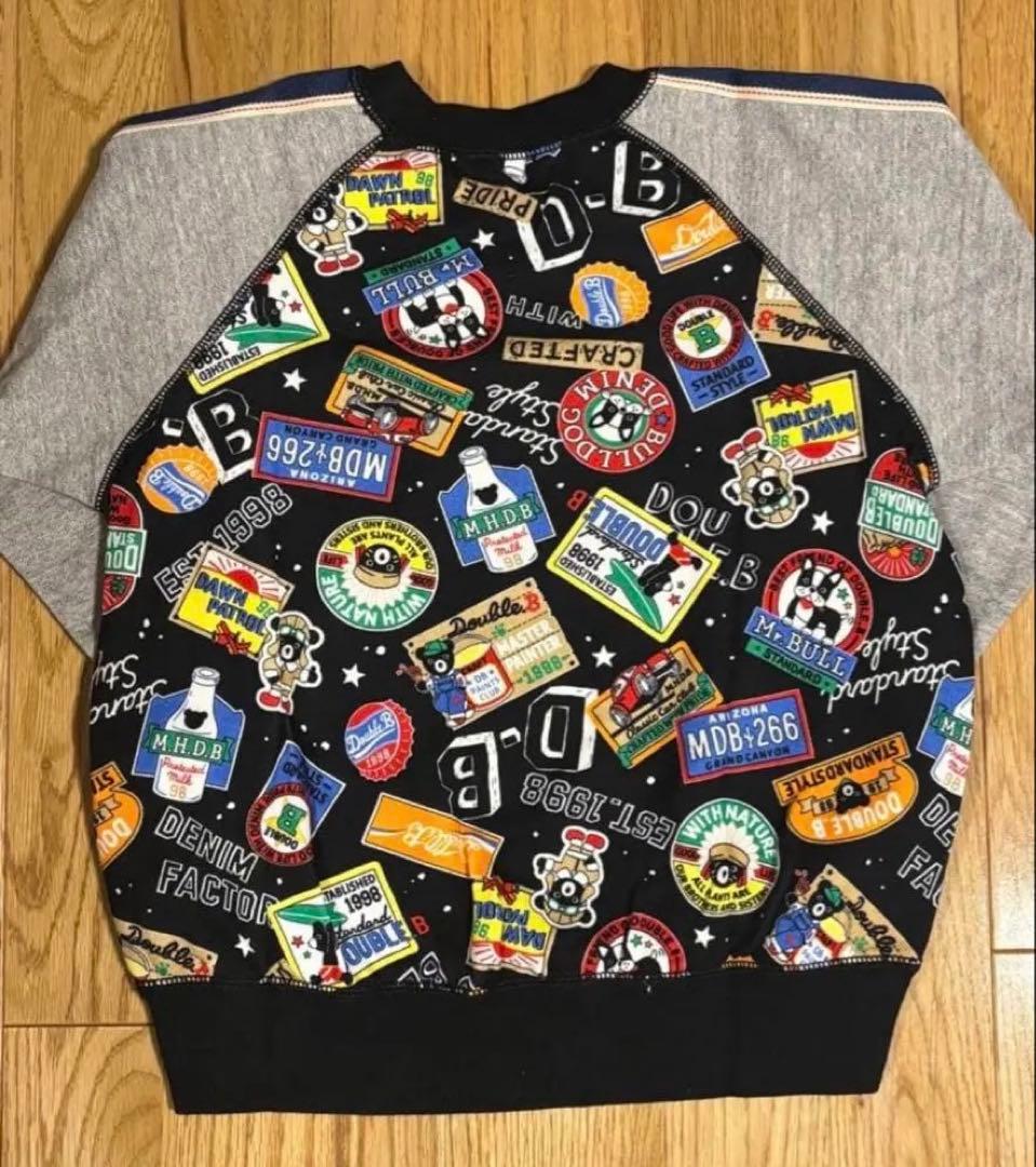 【レア!!】新品未使用✨ミキハウス ダブルビー 黒くま トレーナー 120cm 【レア!!】新品未使用✨ミキハウス ダブルビー 黒くま トレーナー 120cm