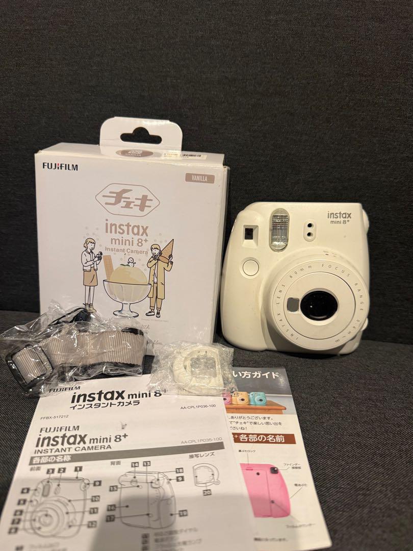instax mini8+ チェキカメラ　【動作確認済み】