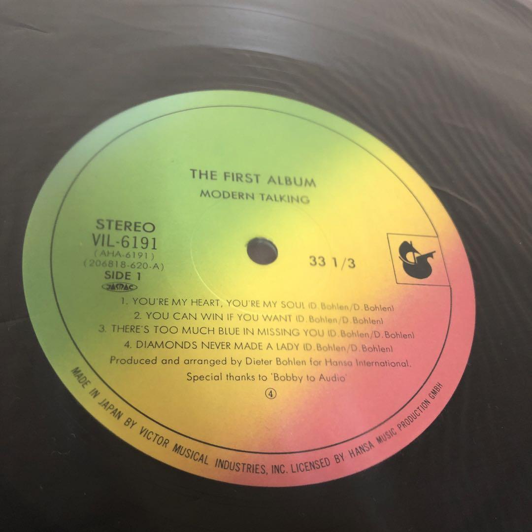 LP☆レコード／Modern Talking／愛はロマネスク／1st／帯付 VIL6191-1.jpg?v=1684152141&
