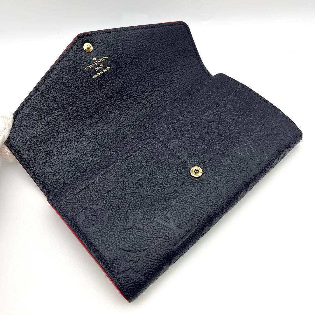 新品同様✨ルイヴィトン アンプラント ポルトフォイユサラ マリーヌ