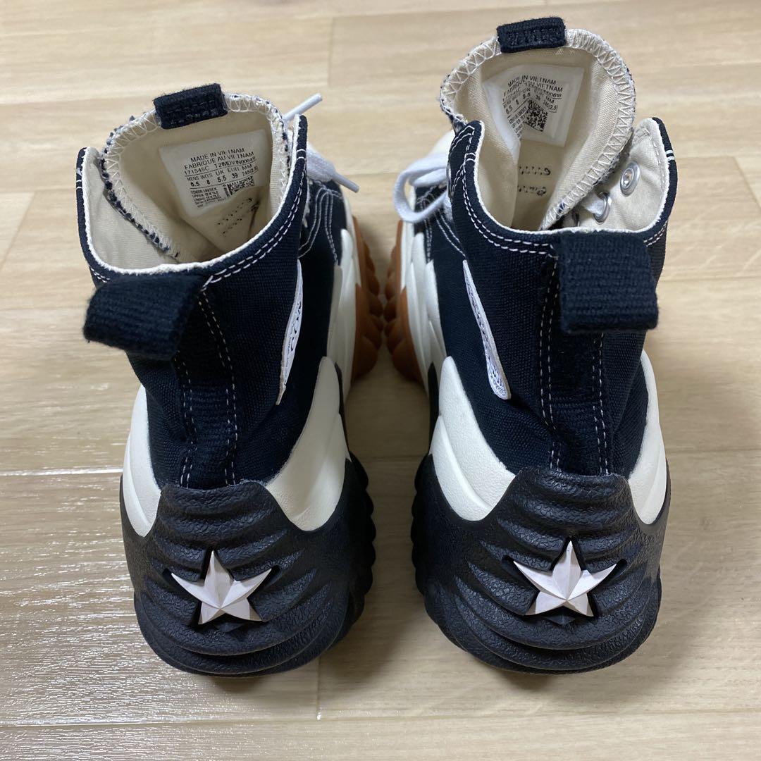 コンバース ランスターモーション ブラックハイカット EUR39