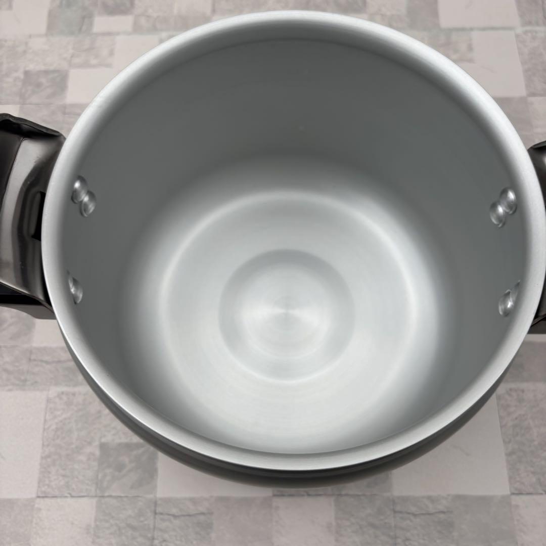 未使用　理研RIKEN 圧力鍋 6L 一升炊き アルミ