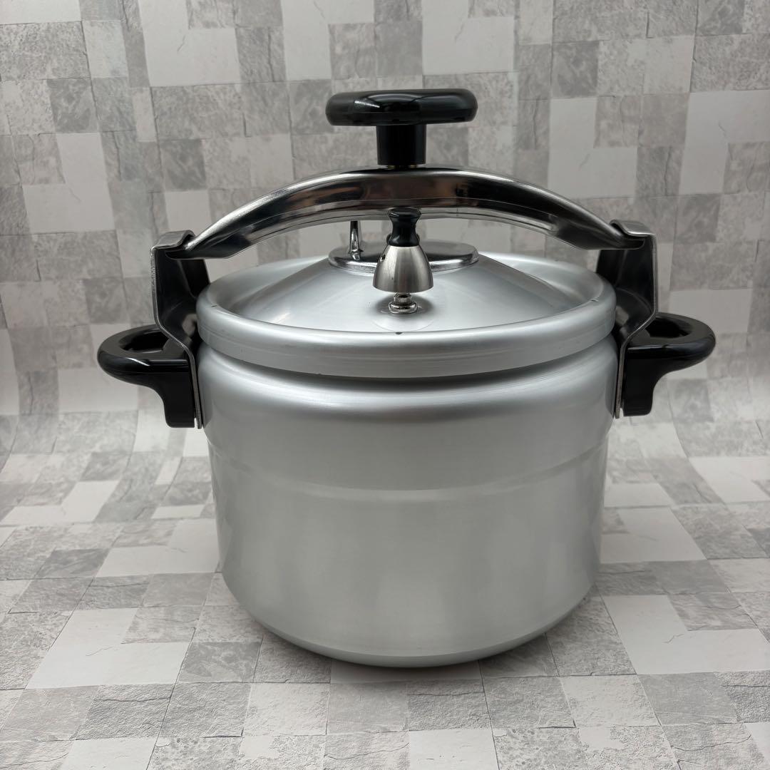 未使用　理研RIKEN 圧力鍋 6L 一升炊き アルミ