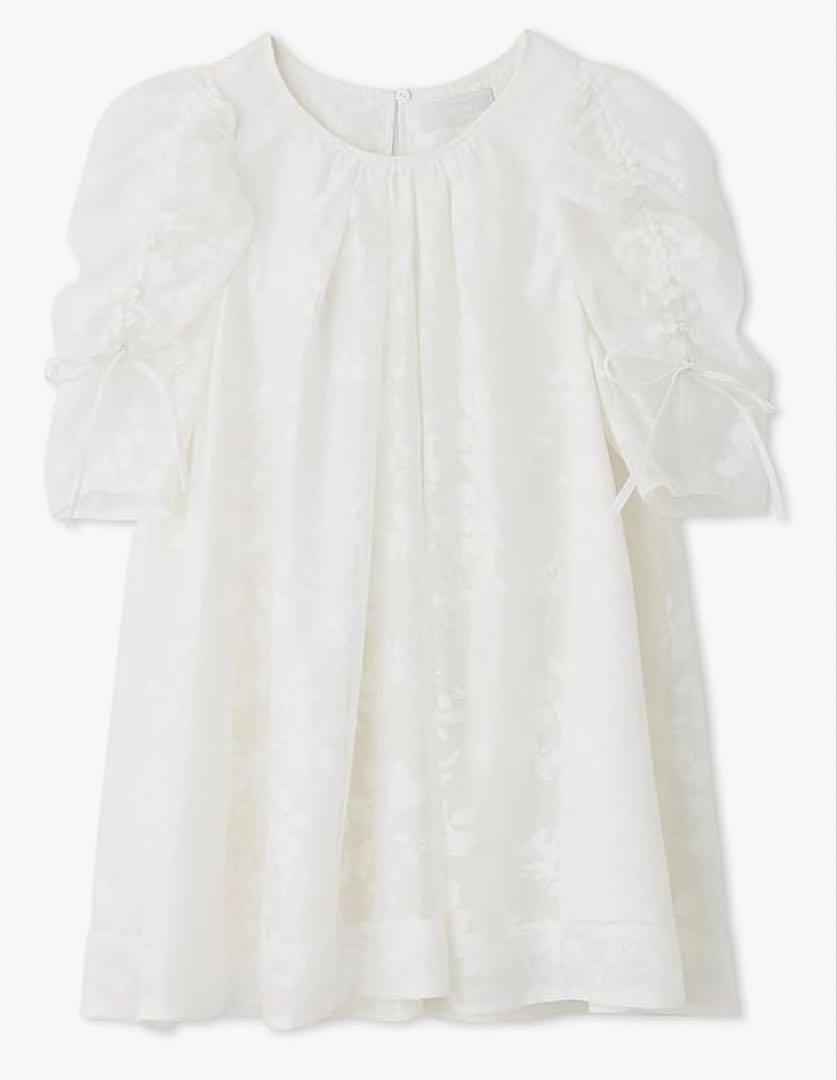 セルフォード ドロストスリーブチュニック トップス レース 美品 試着のみ CELFORDセルフォード ドロストスリーブチュニック 38