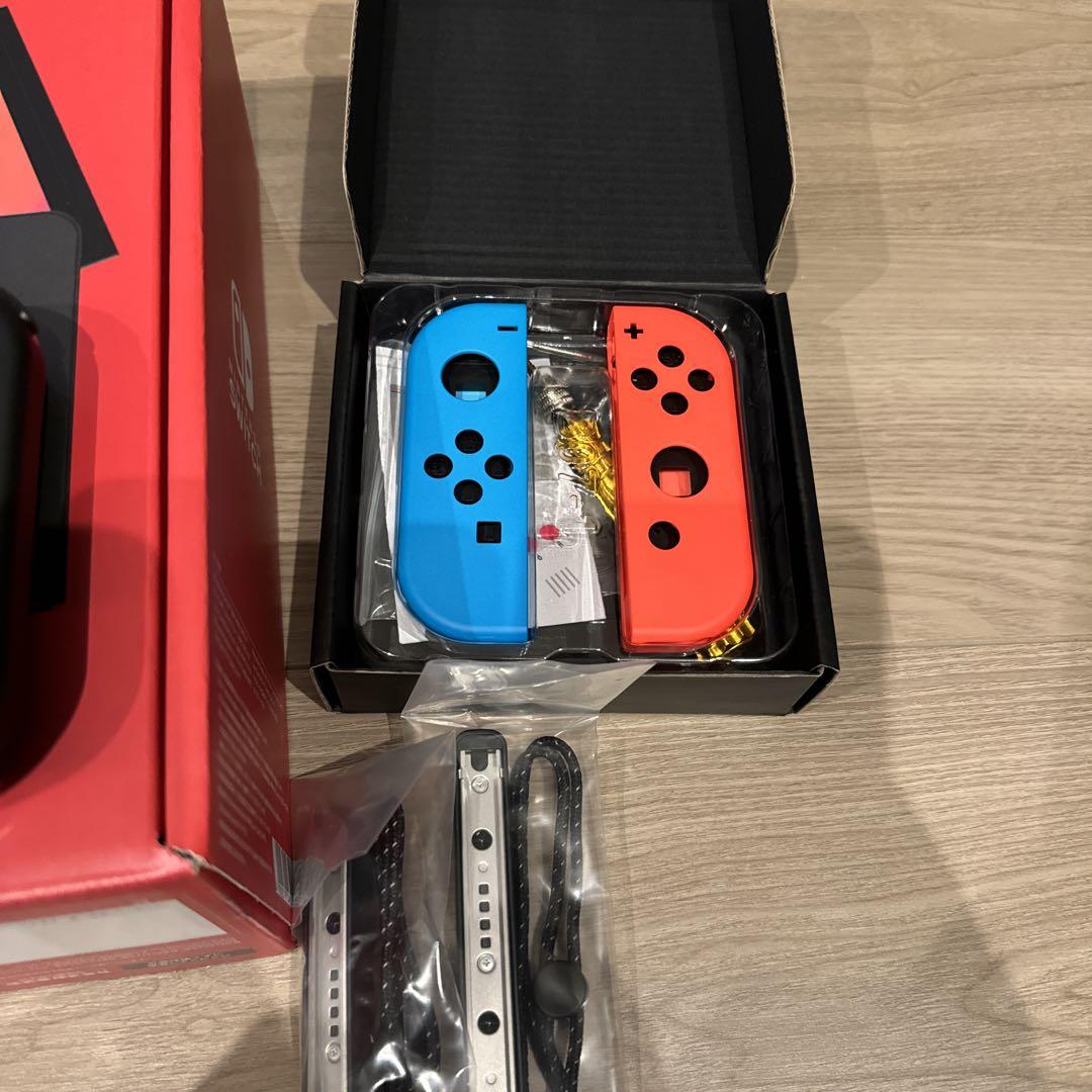 Nintendo Switch本体有機EL microsd128GB付♬