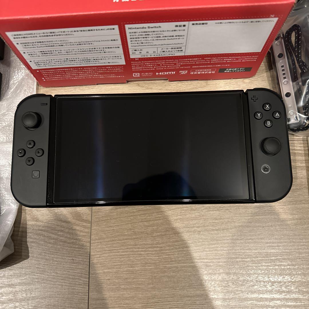 Nintendo Switch本体有機EL microsd128GB付♬