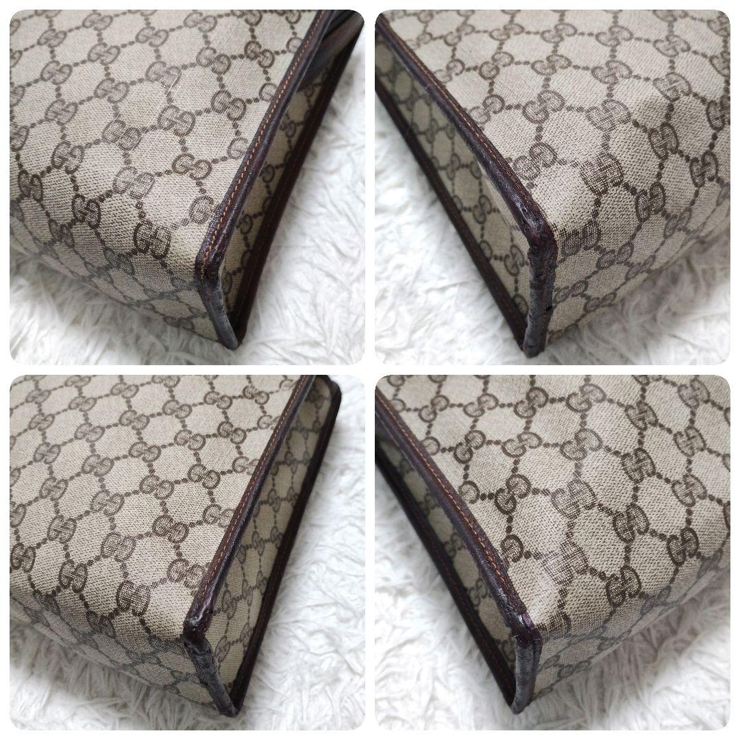 OLD GUCCI ビジネスバッグ シェリーライン インターロッキング A4可