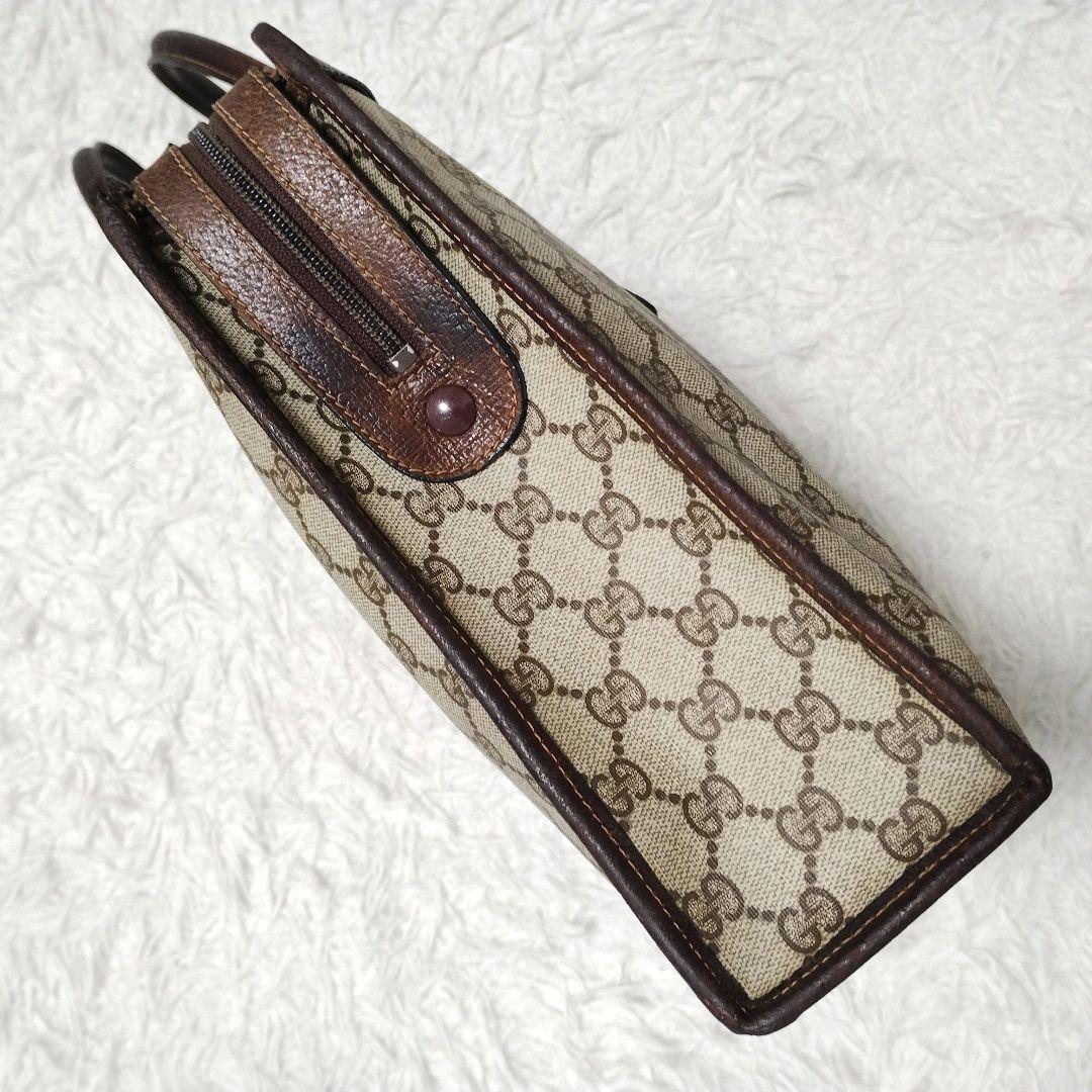 OLD GUCCI ビジネスバッグ シェリーライン インターロッキング A4可
