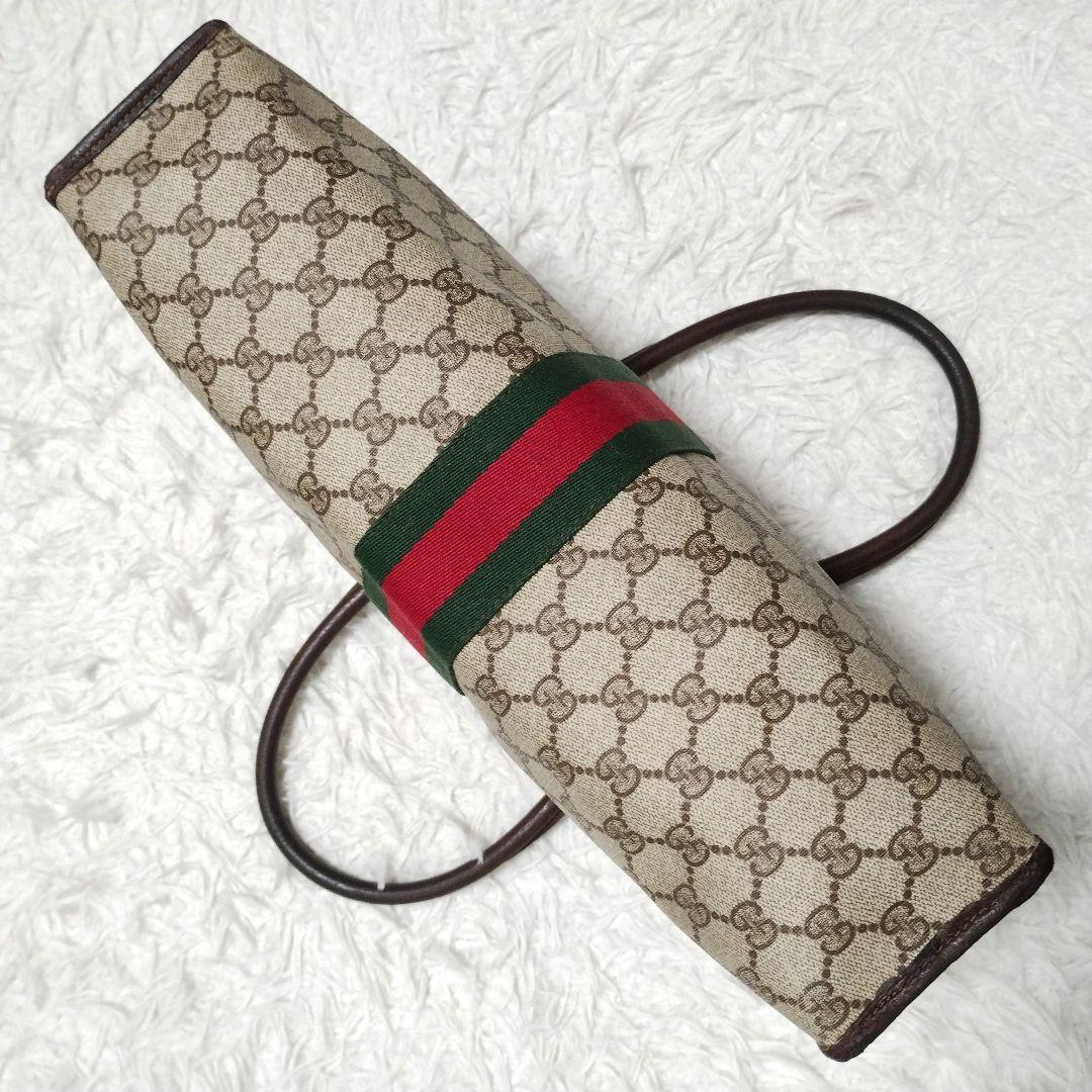 OLD GUCCI ビジネスバッグ シェリーライン インターロッキング A4可