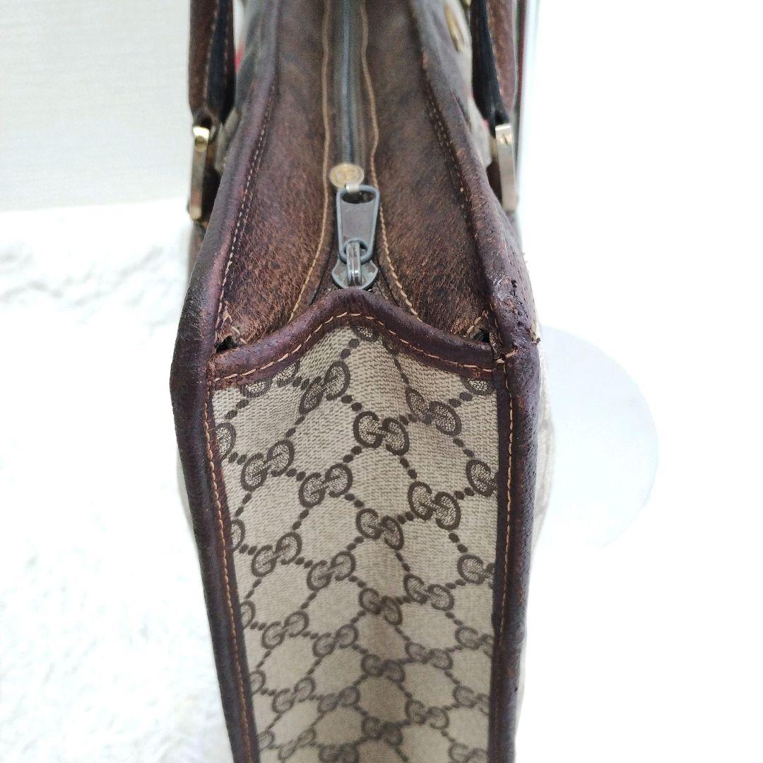 OLD GUCCI ビジネスバッグ シェリーライン インターロッキング A4可