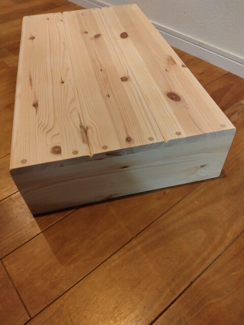 木製　ハンドメイド　オーダー　踏み台　スツール　水槽台　アクアラック