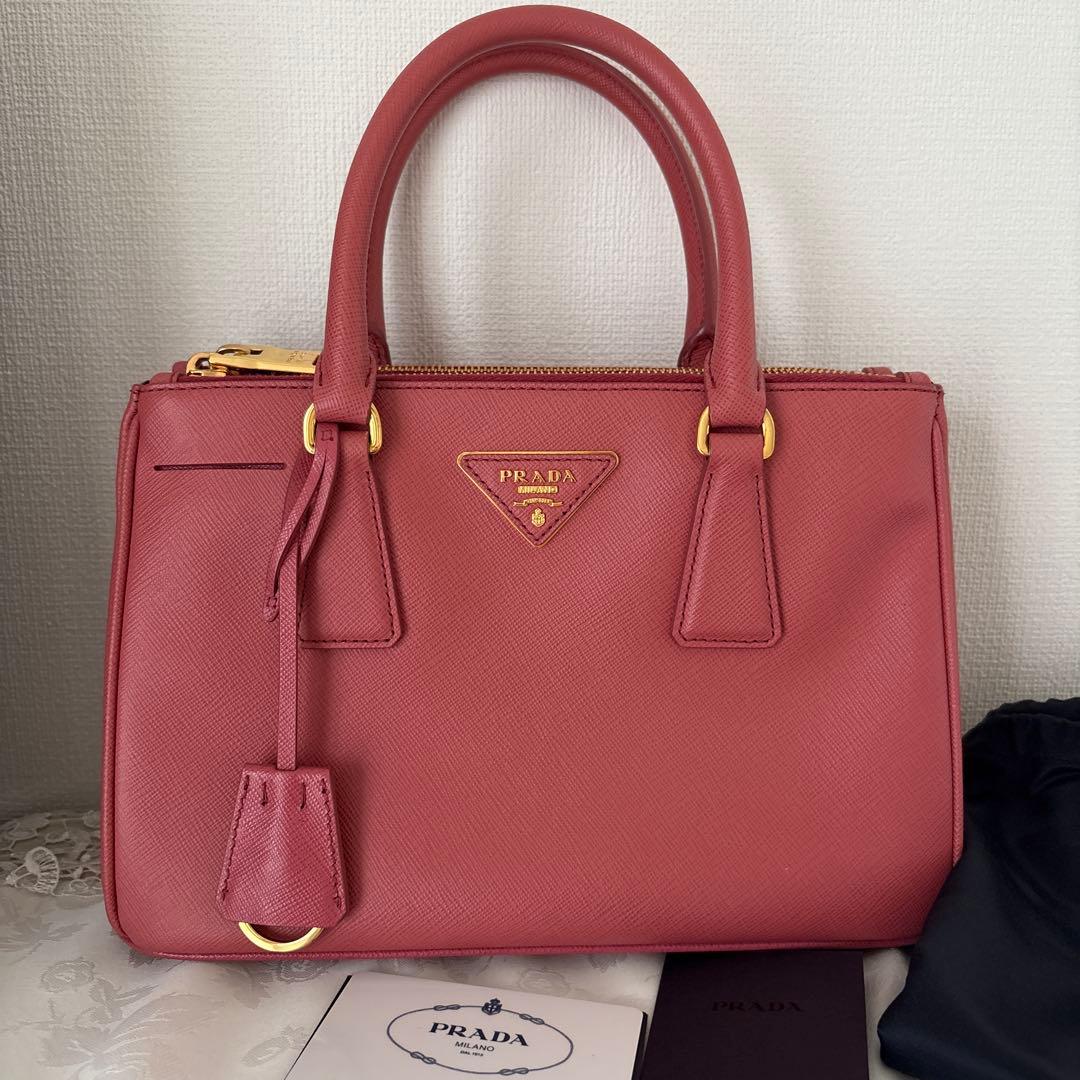 PRADA プラダ サフィアーノ ルクス スモールバッグ ガレリア