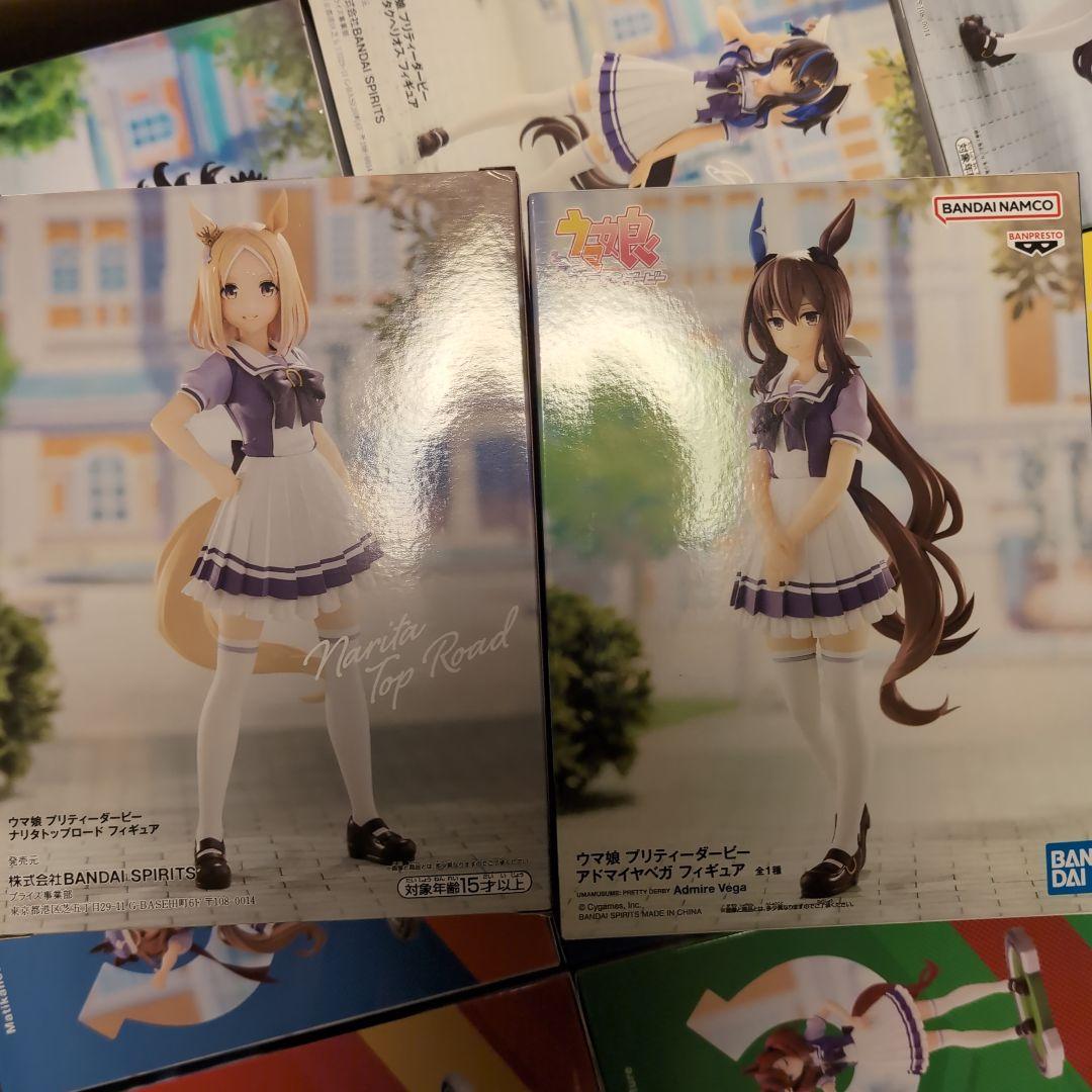 ウマ娘フィギュア３９体コンプリートセット ウマ娘 プリティーダービー フィギュア学生服39体フルコンプ