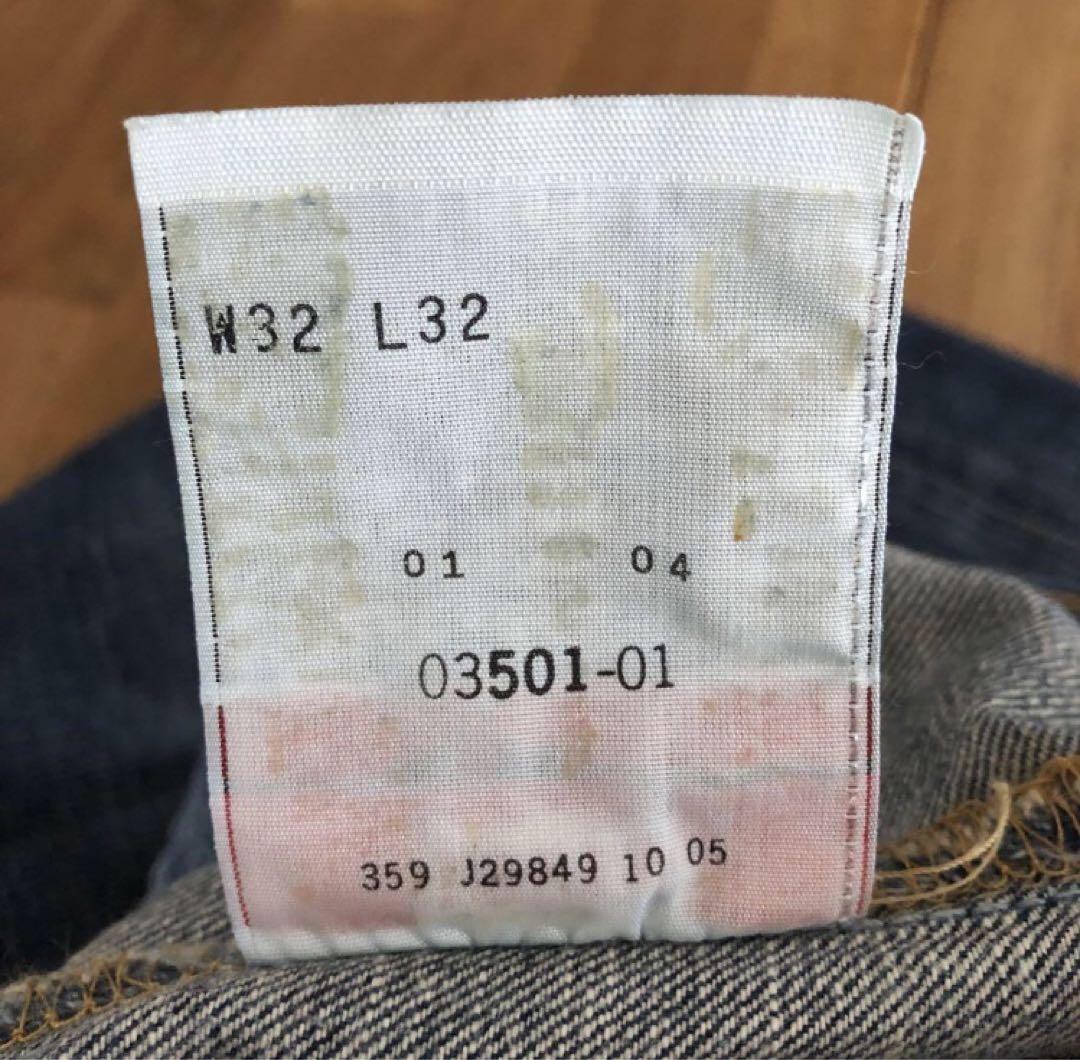 Levi's 501 フィリピン製 W32 03501-01 降谷建志　359 Levi´s 501 フィリピン製 W32 03501-01 降谷建志 359