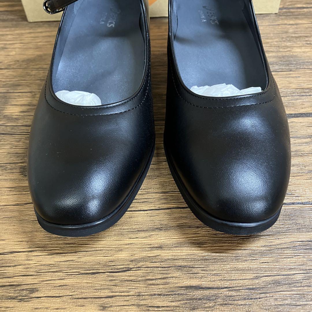 K25390）☆美品☆アシックス ペダラ ウォーキング パンプス 23.5