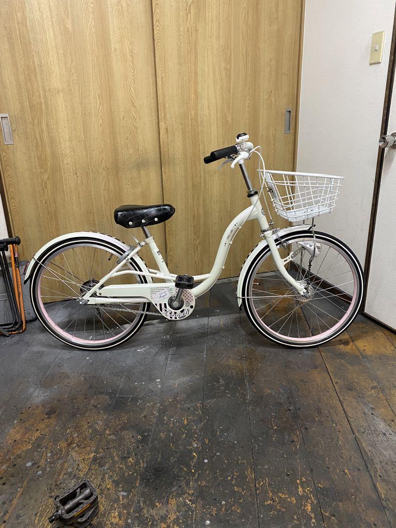 中古車 子供用自転車 GIRLS LABO 20インチ LEDオートライト 美品