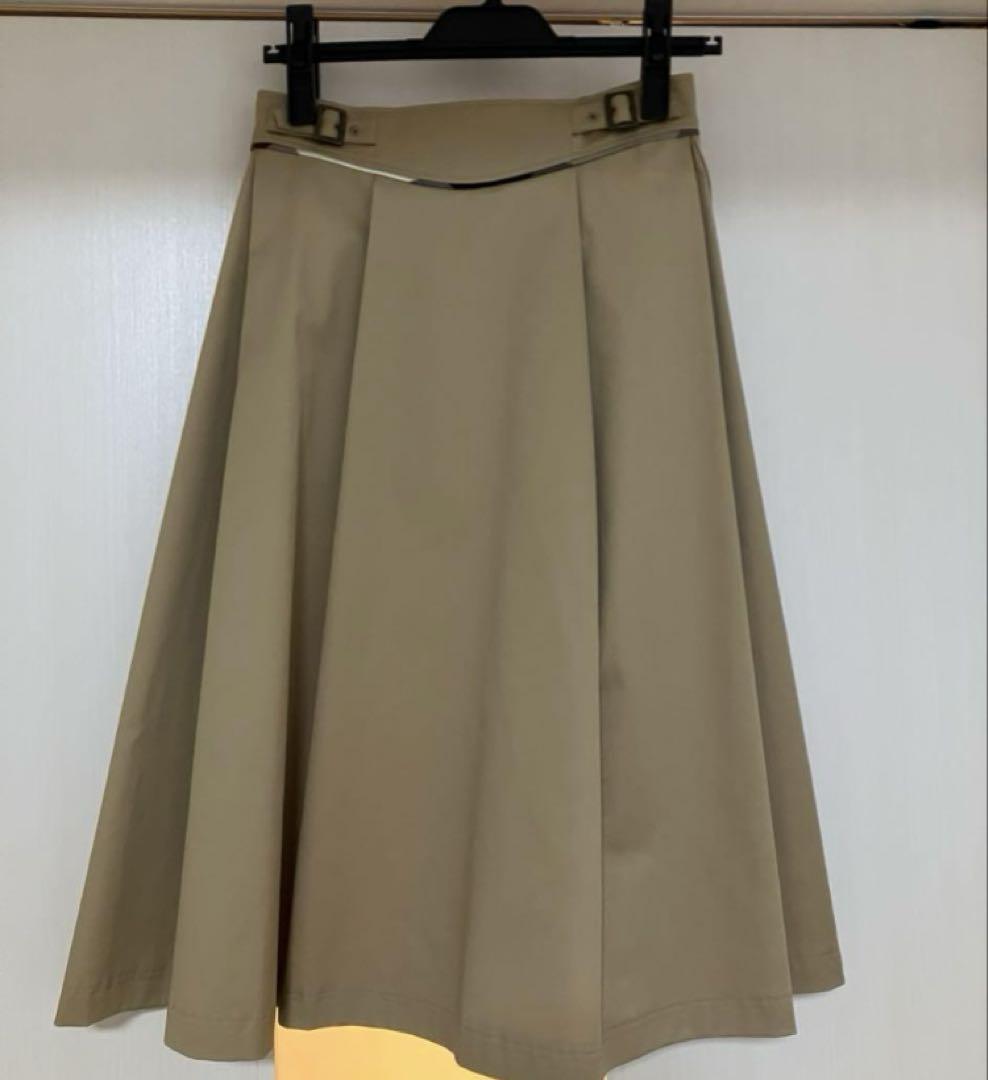 新品BLUE LABEL CRESTBRIDGE クリアテンションツイルスカート