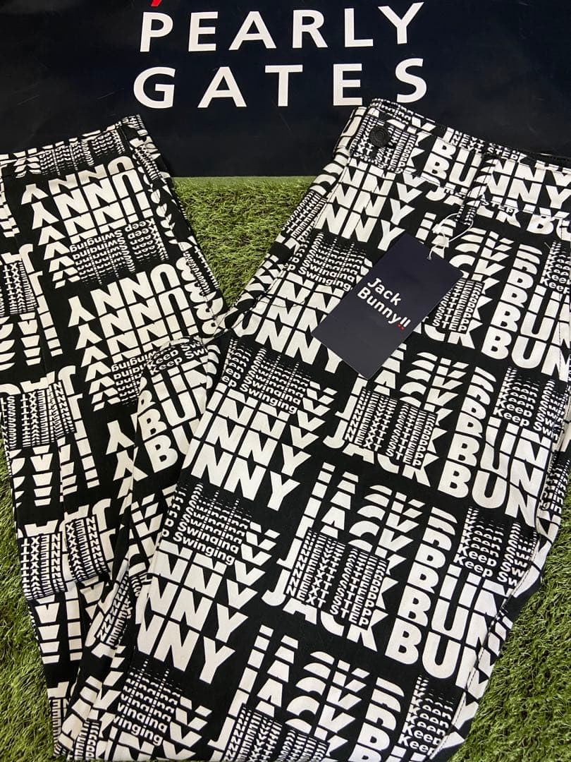 新品正規品【ジャックバニー/4】ツイル素材　2wayストレッチロングパンツ