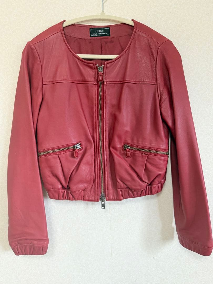 グレースコンチネンタル ジャケット羊革