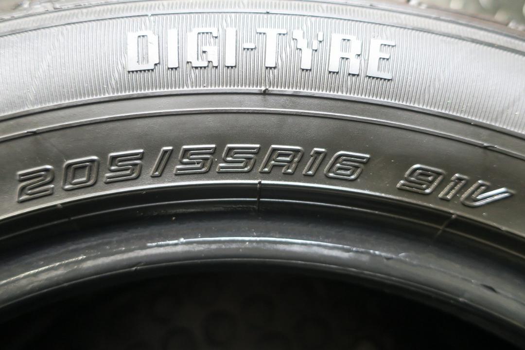 バリ山!! 2022年製 国産 205/55R16 ダンロップ EC202 4本