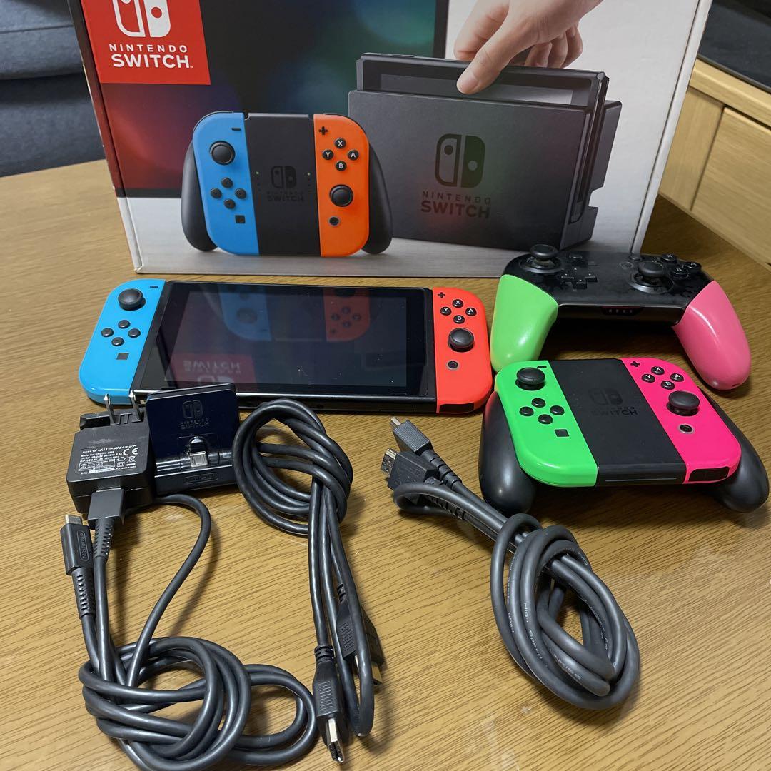 Nintendo Switch Joy-Conなし　中古品 Nintendo Switch Joy-Con(L)/(R) グレー