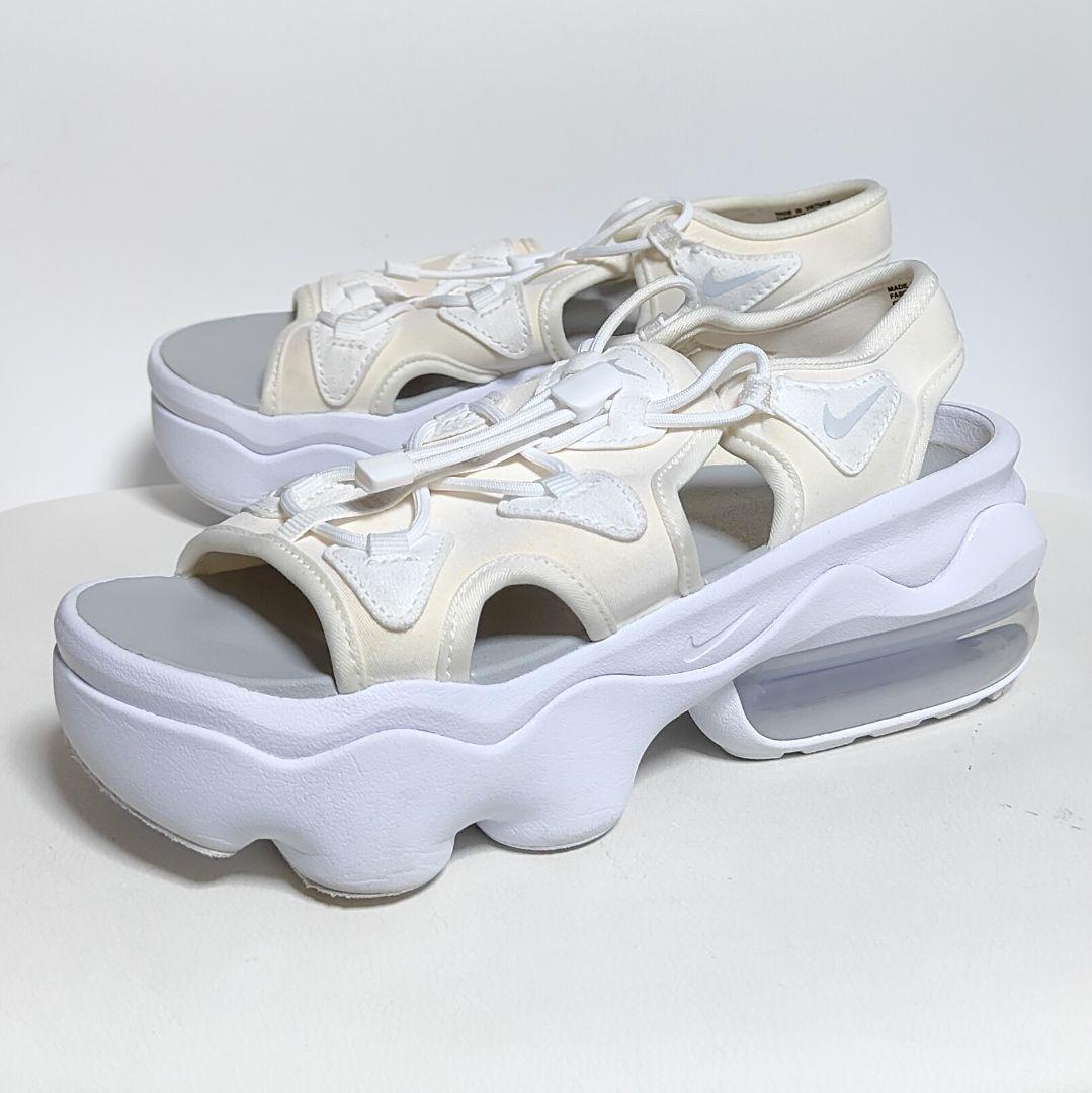 人気ブランド新作豊富 エアマックスココ ナイキ サンダル ホワイト 白 NIKE 23cm 靴