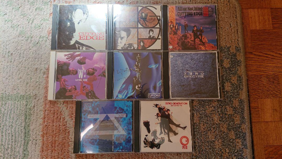 ZEROSPECTRE・CUTTING EDGE CD7枚セット