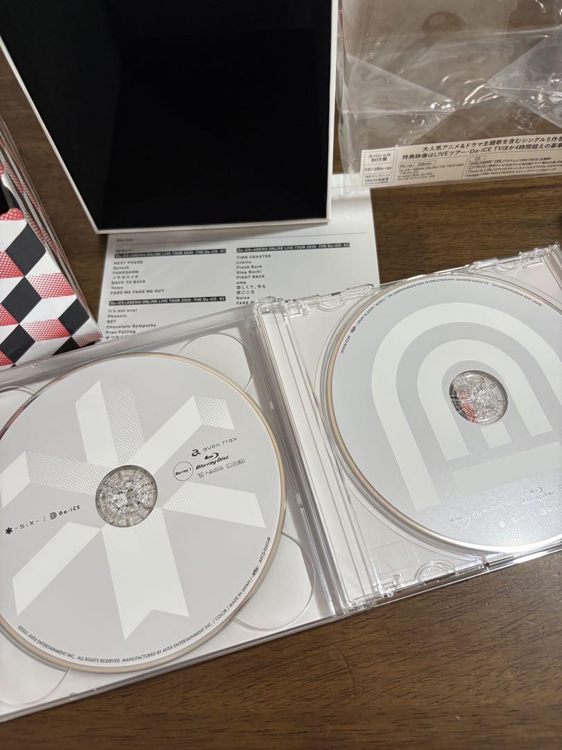 Da-iCE SiX アルバム スペシャルBOX盤 CD+2Blu-ray 美品 - メルカリ